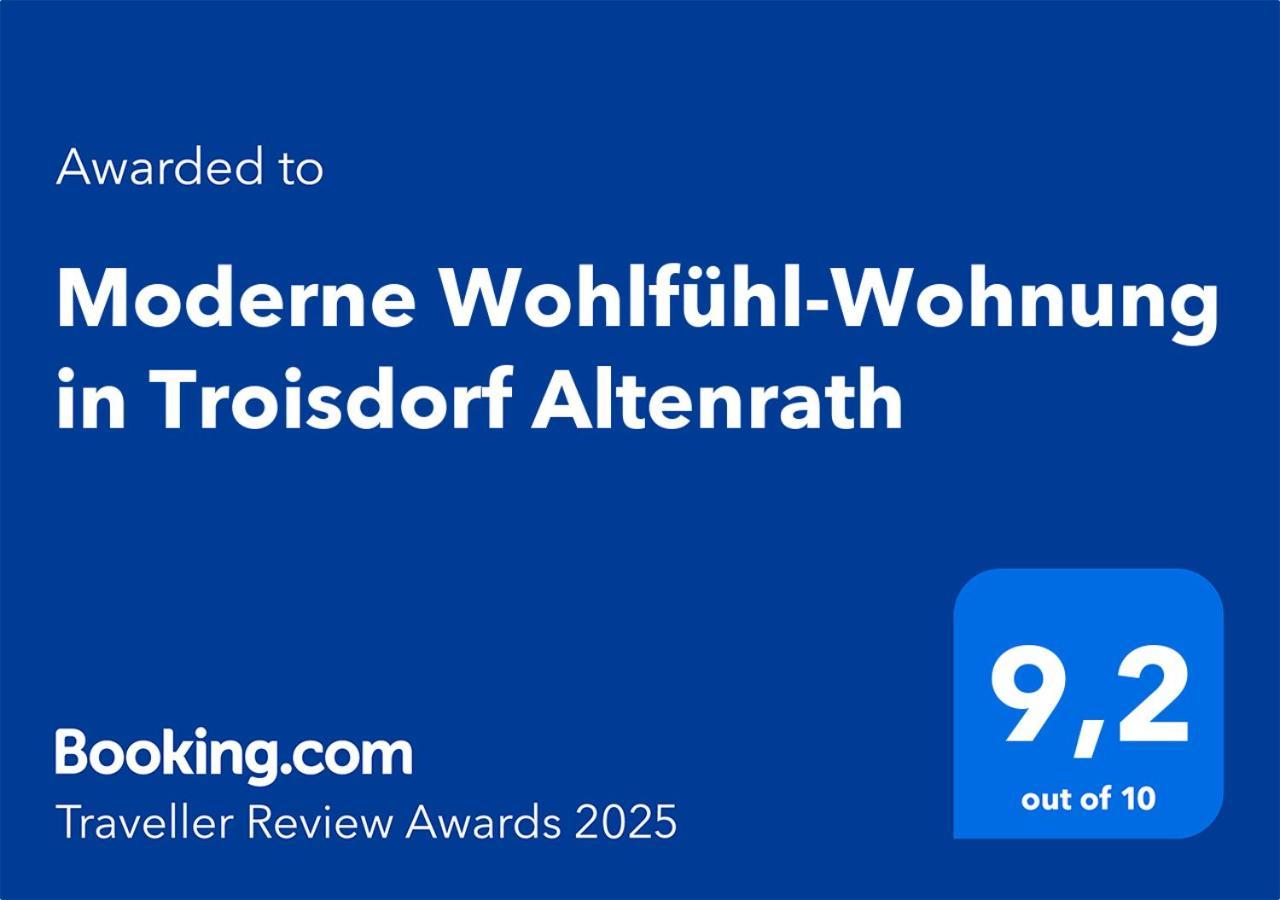 Moderne Wohlfuehl-Wohnung In Troisdorf Altenrath Zewnętrze zdjęcie